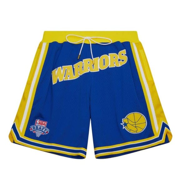 Golden State Warriors 1993 Mitchell & Ness Authentic NBA x Just Don Mesh Shorts - Picture 4 of 4